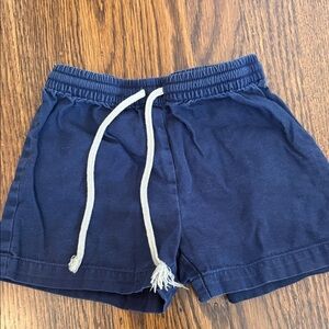 Oso and Me Navy Blue Bingo Shorts with Drawstring